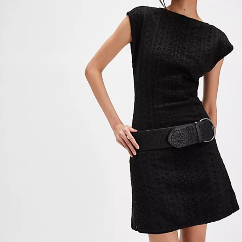 Free People Black Me Mini Dress Size XS